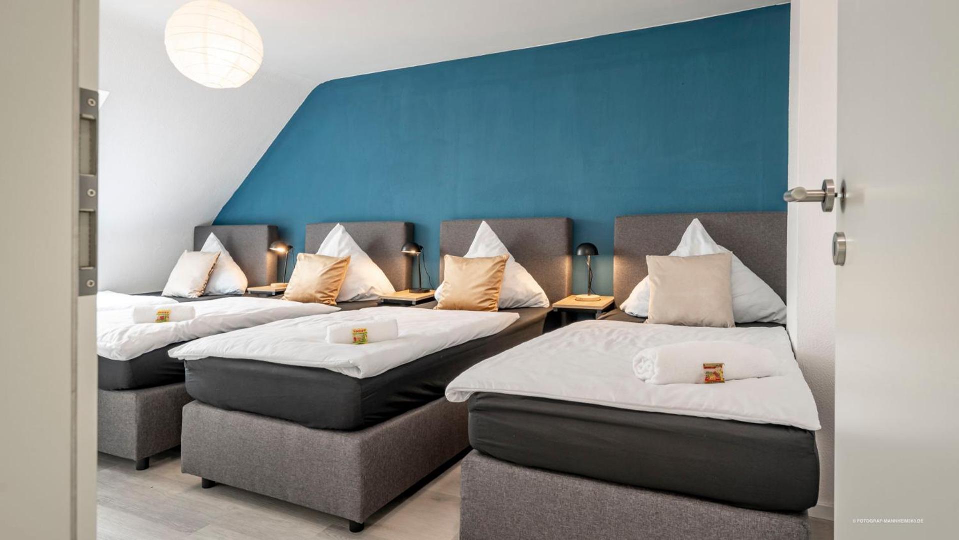 Xxl Design-Appartement Gardendesign Boxspring 8 Pers Zwischen Heidelberg Und Mannheim Edingen-Neckarhausen Ngoại thất bức ảnh